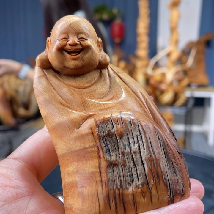 柏木（崖柏）手把件