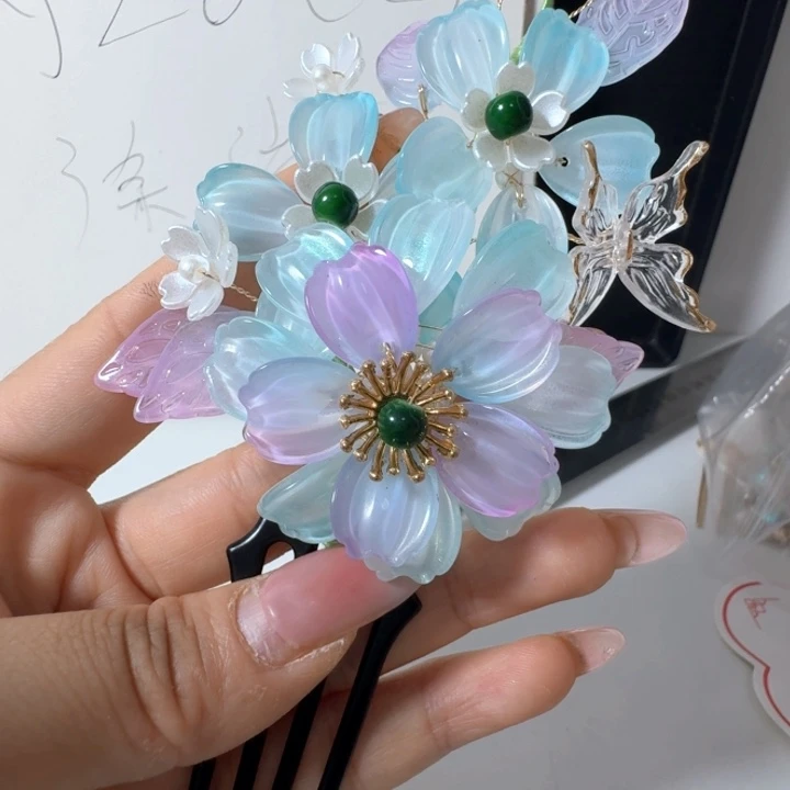 铁合金醋酸古风海王钗