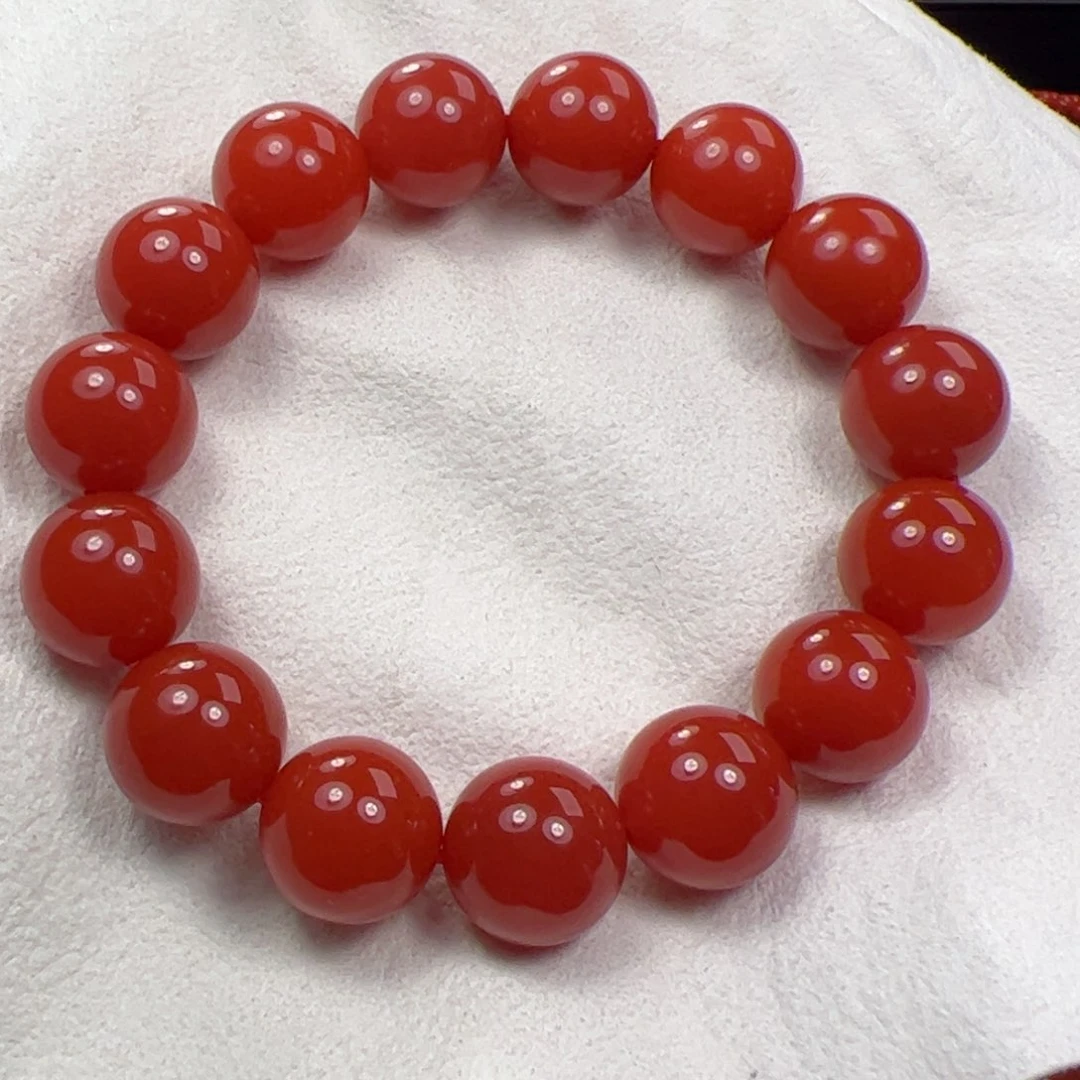 南红玛瑙珠子未镶嵌
