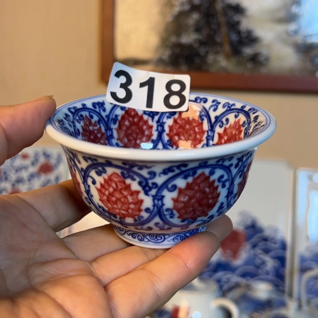 现代瓷青花釉里红工艺