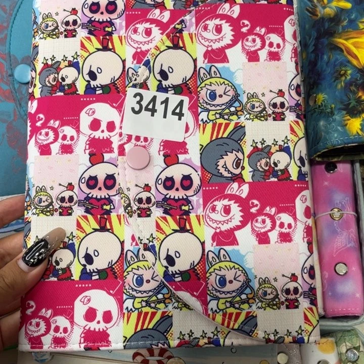 刺绣a5活页不加纸3414。