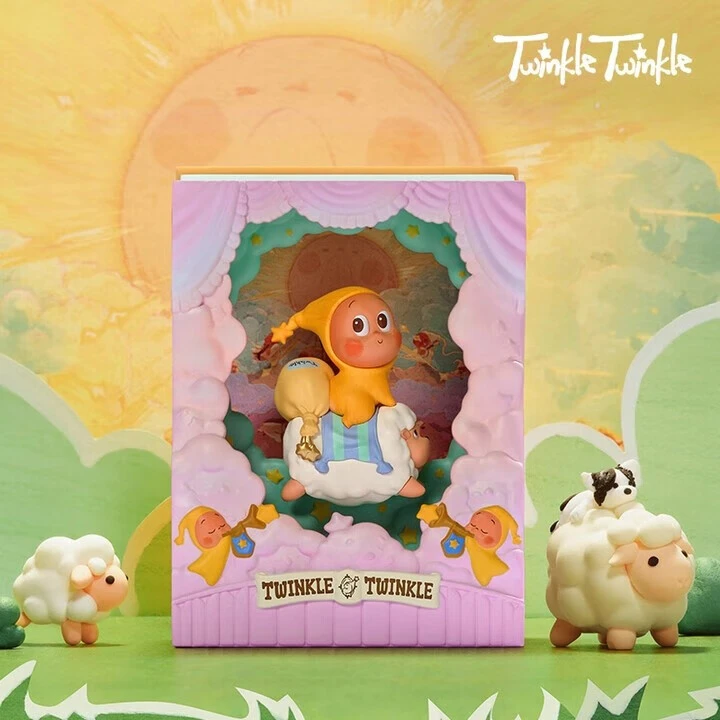 点亮系列场景手办盲盒启航星愿池新的旅游桌面摆件模型女孩礼物