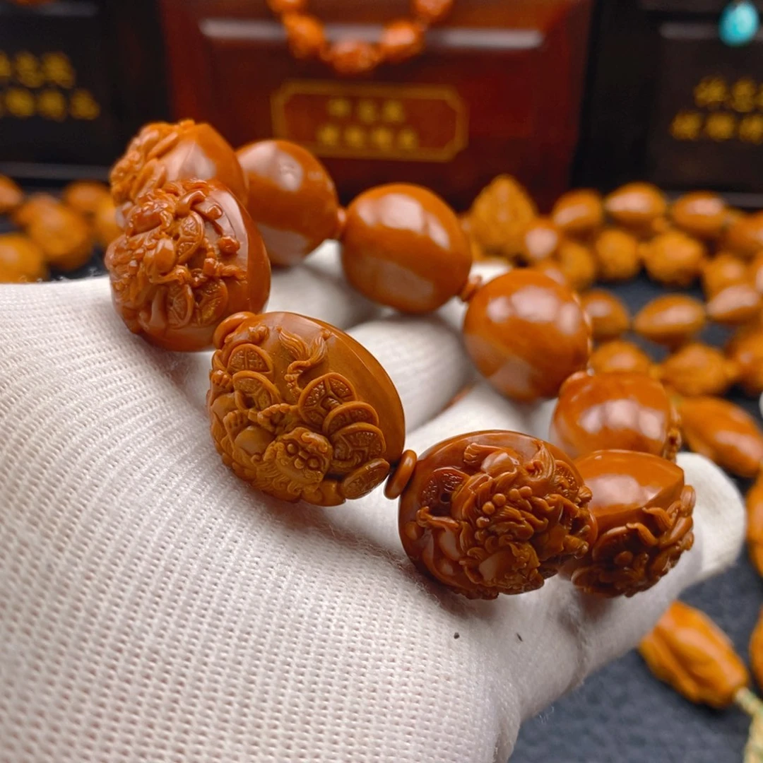 橄榄核手串/手链许忠英2.1铁核貔貅