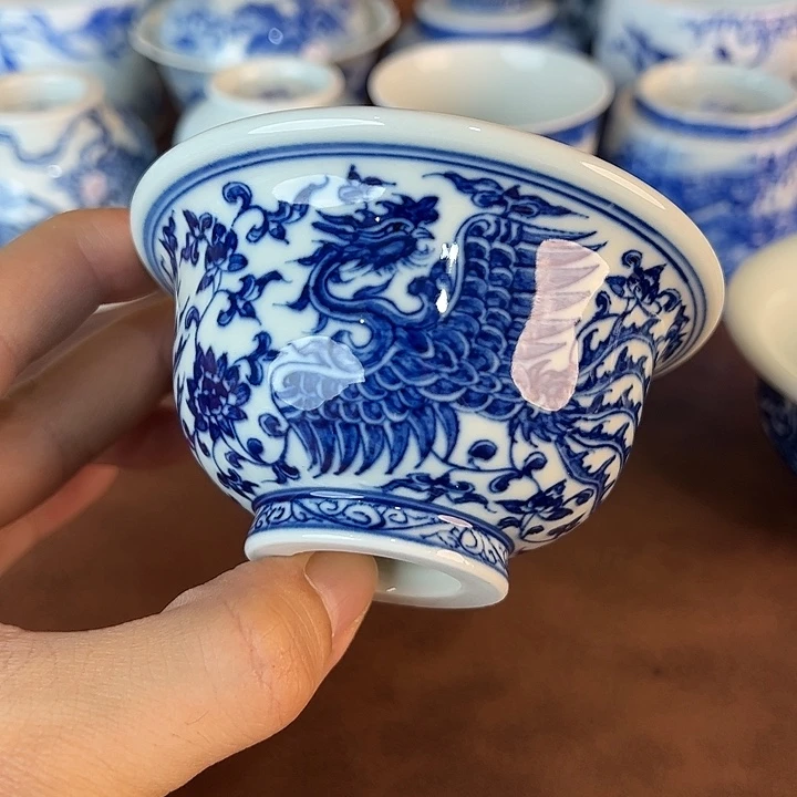 瓷片景德镇全手工手绘陶瓷