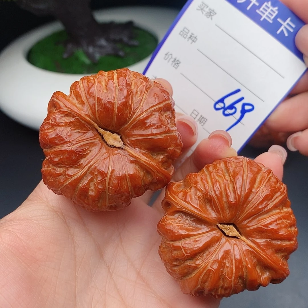 把件文玩核桃47南瓜669
