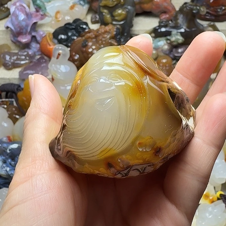 玛瑙/玉髓未镶嵌饰品