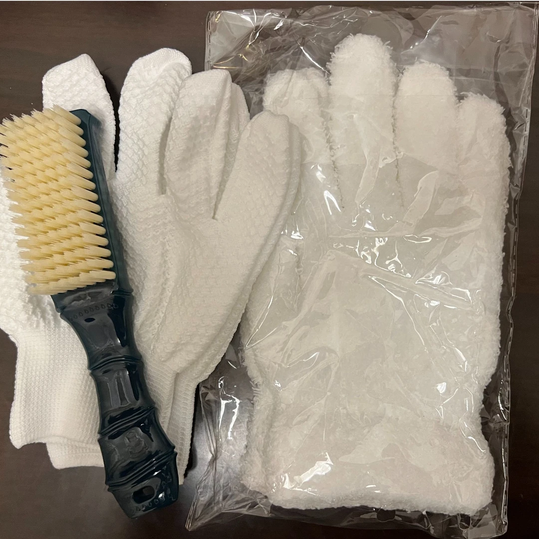文玩核桃专用手套刷子