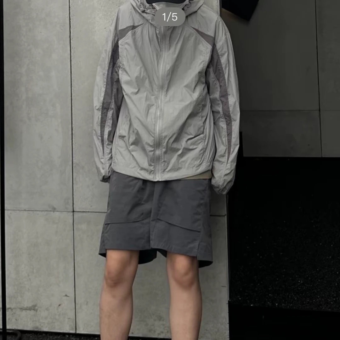 假日出行！！一定要入！拼接结构外套 男女同款（微瑕）
