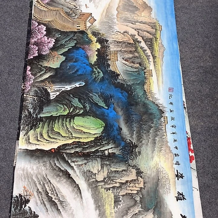 国画国画作品手绘