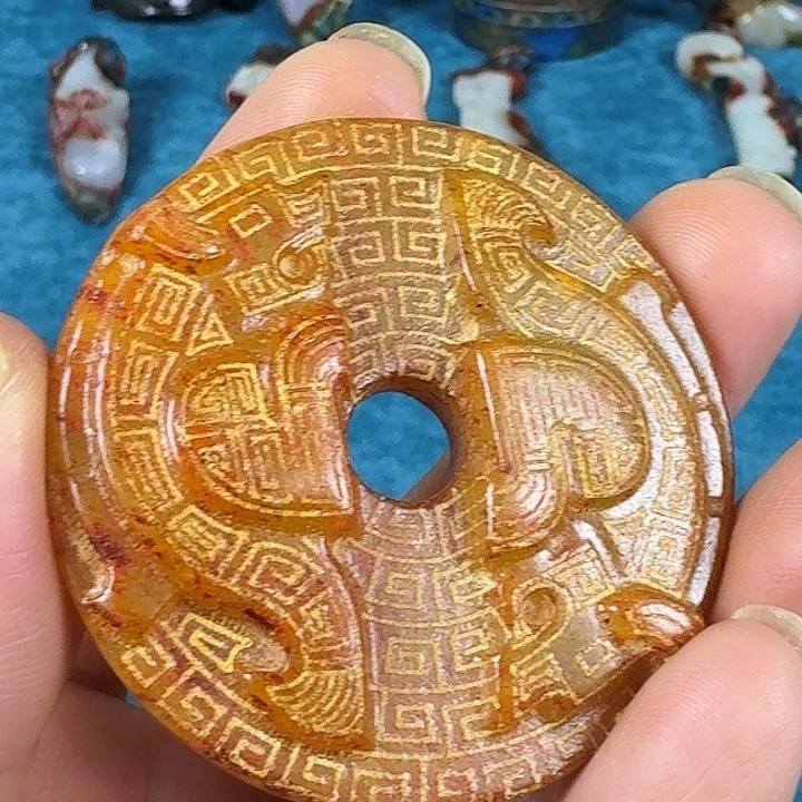 和田玉（糖玉）未镶嵌挂件