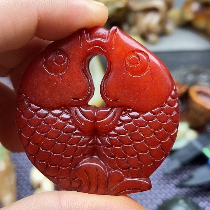 未镶嵌蛇纹石玉颈饰