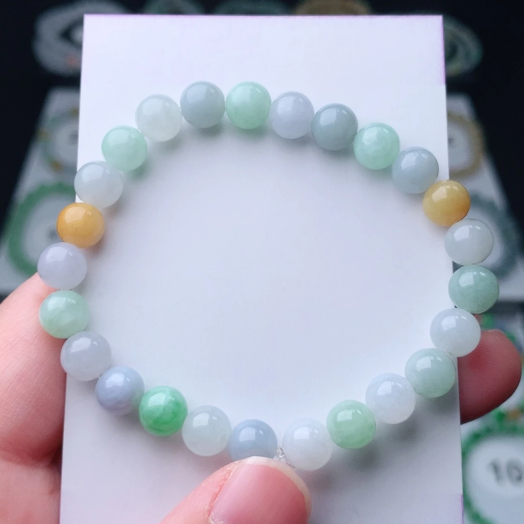 翡翠手串未镶嵌翡翠