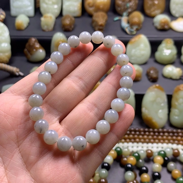 和田玉未镶嵌手串