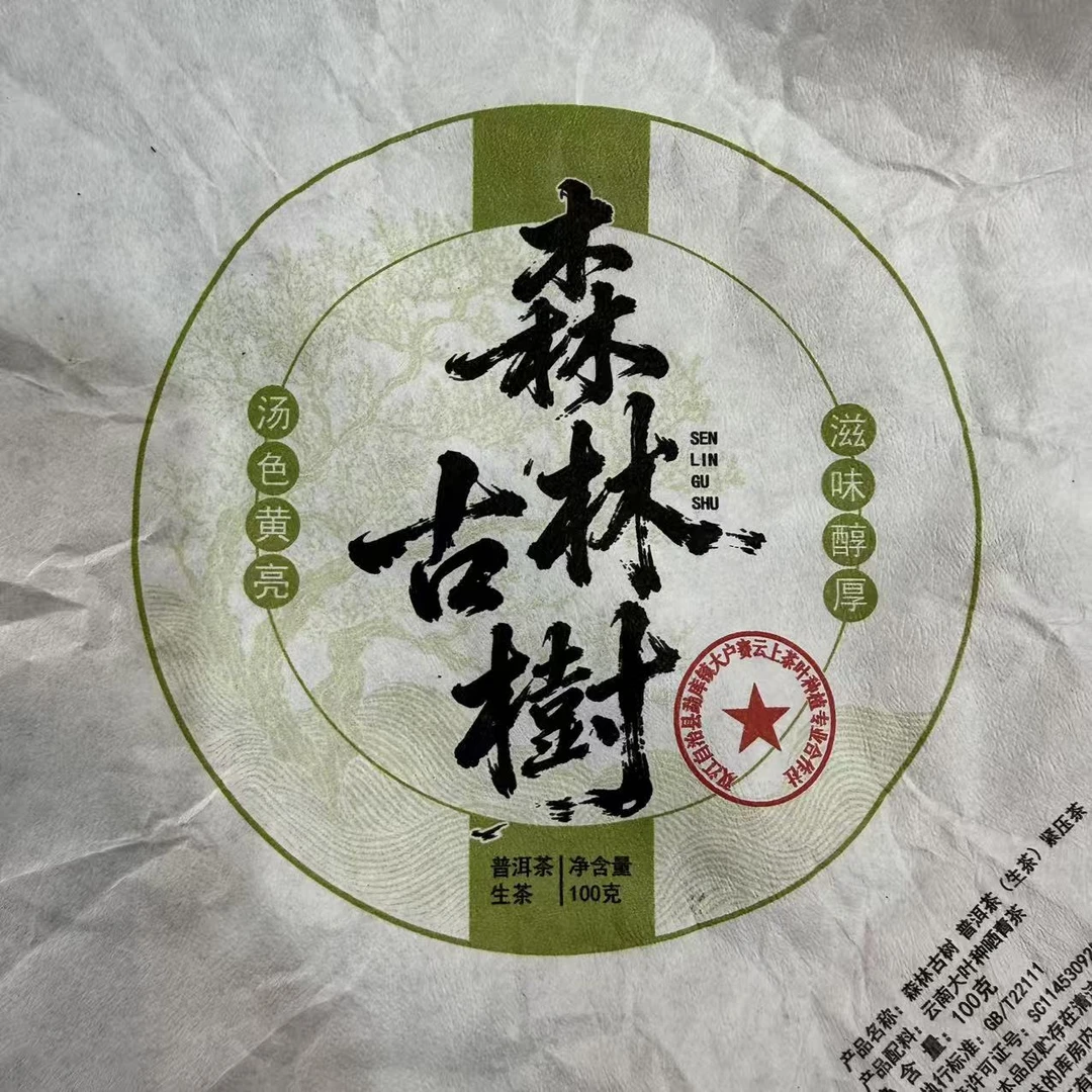 【11号】2025年大户赛村委会森林古树春生茶100g/饼9月27日【2214号】