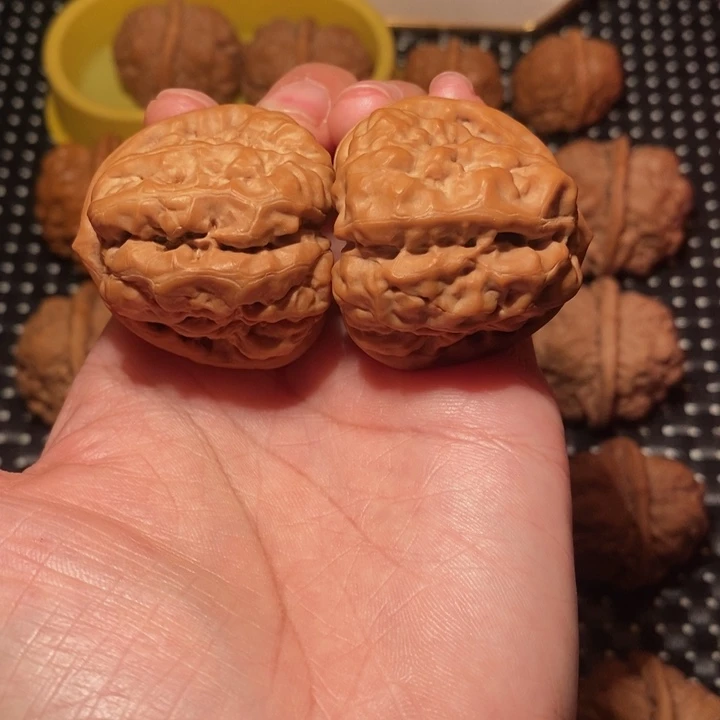 贪***新文玩核桃把件蛙王