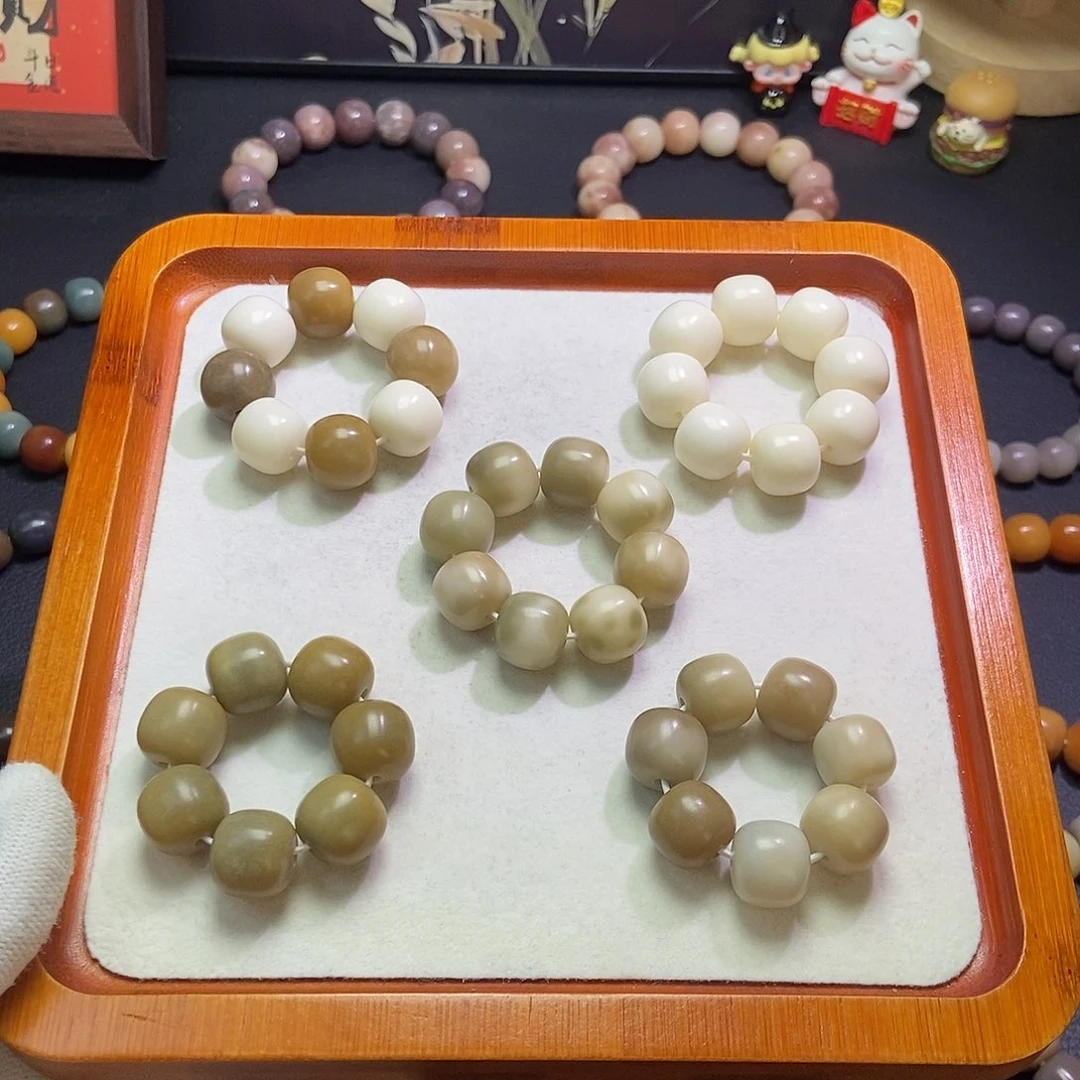 手串菩提根/象牙果卡14微瑕手捻一物一拍111