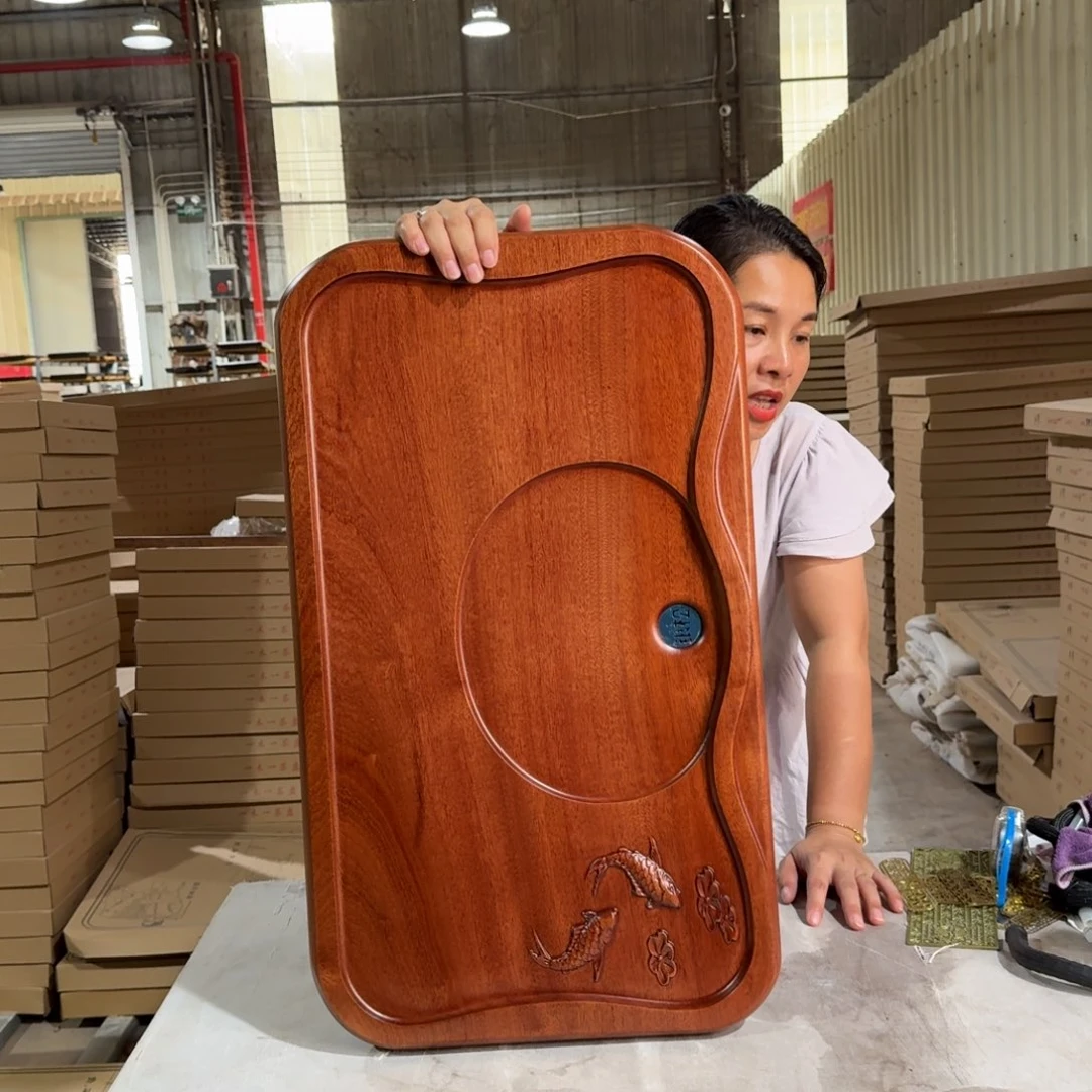 花梨木茶盘尺寸65/38