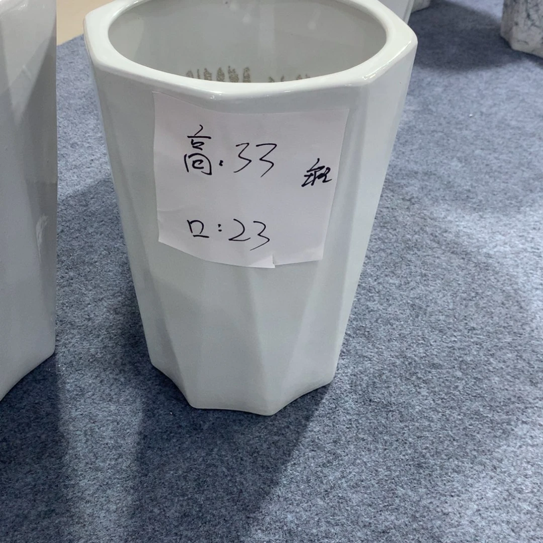 高温陶瓷花盆微瑕