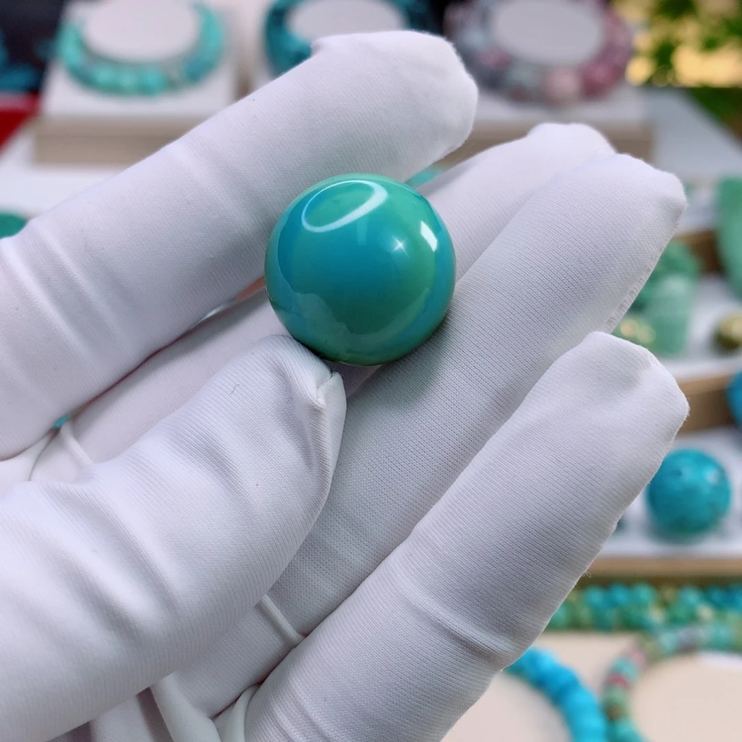 未镶嵌绿松石珠宝奇石