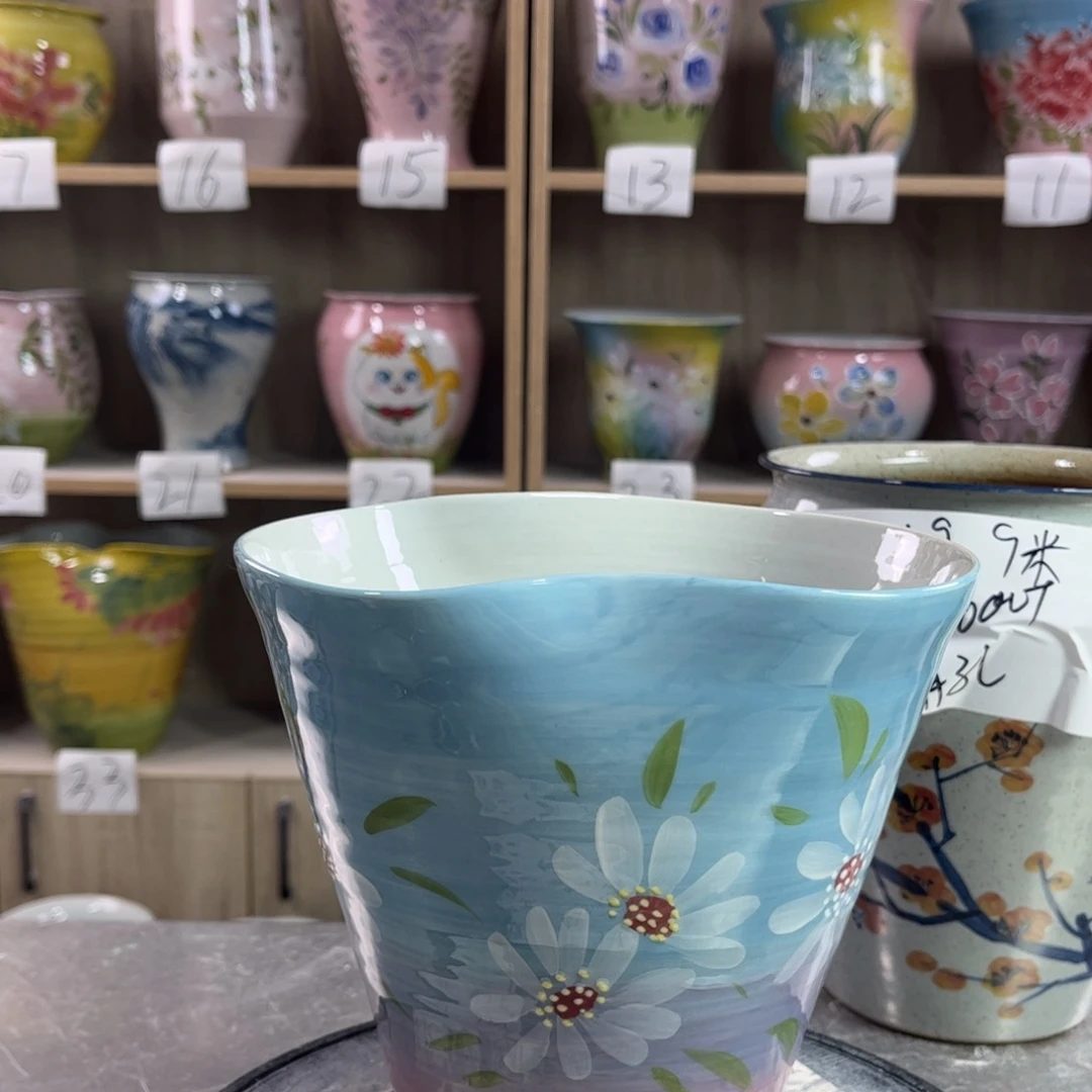 景德镇陶瓷花盆花盆