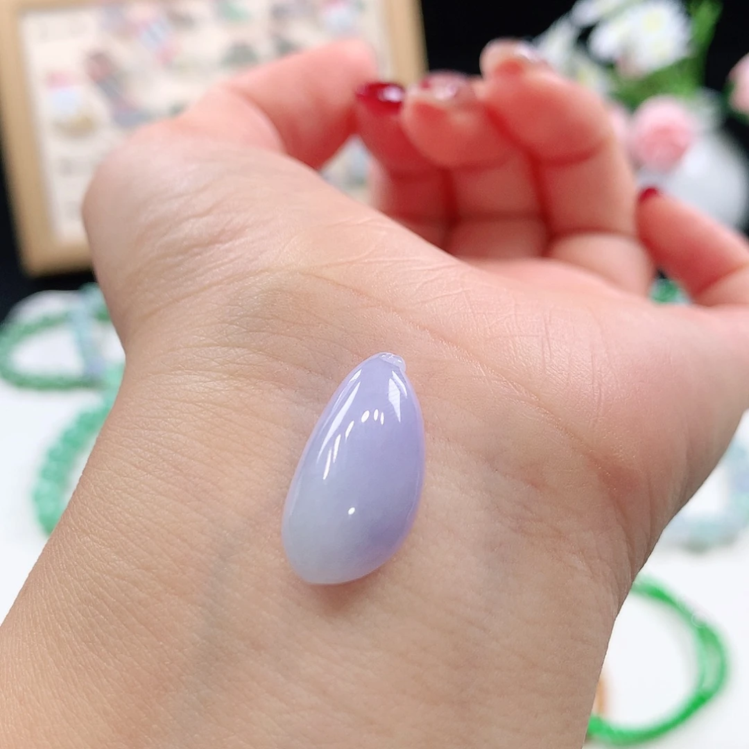 翡翠未镶嵌手链福瓜