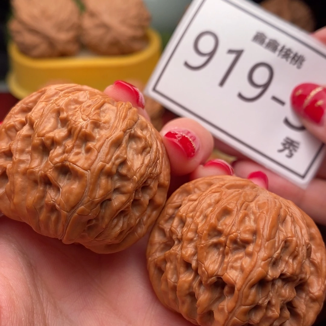 文玩核桃把件正磨42