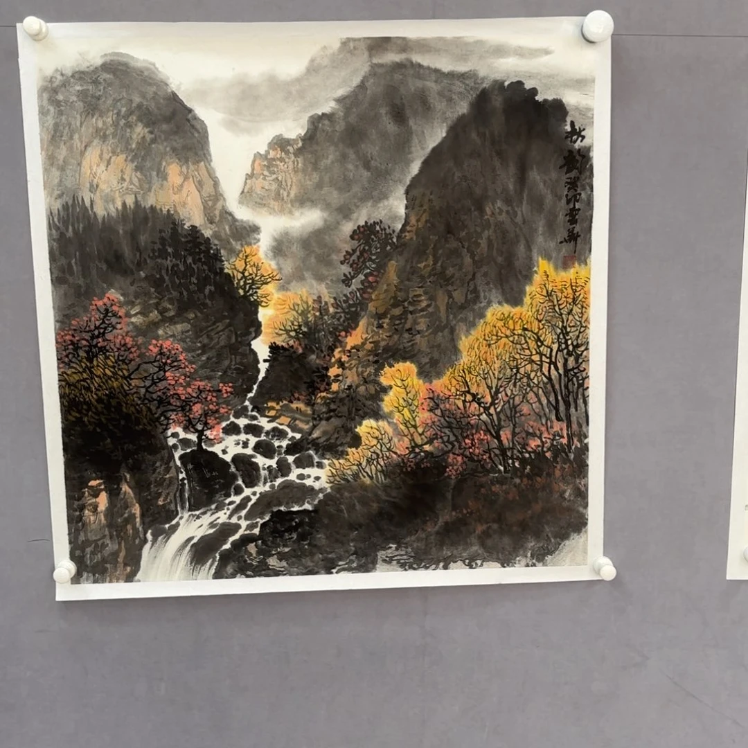 国画亲笔手绘原创