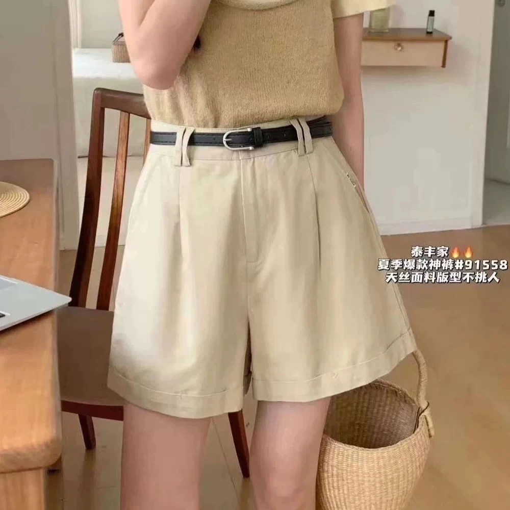 泰丰家～显瘦百搭短裤91558