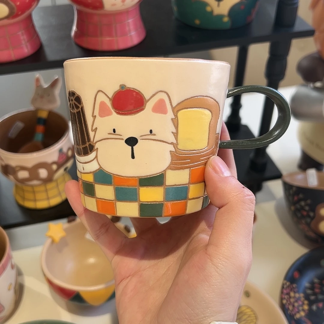 碗c****t杯子手作陶瓷杯子