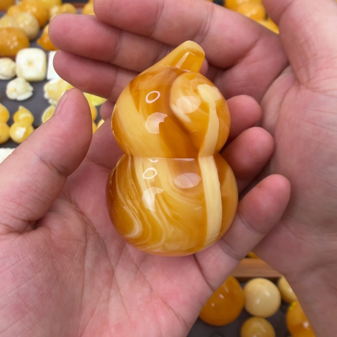 蜜蜡未镶嵌吊坠(不含链)