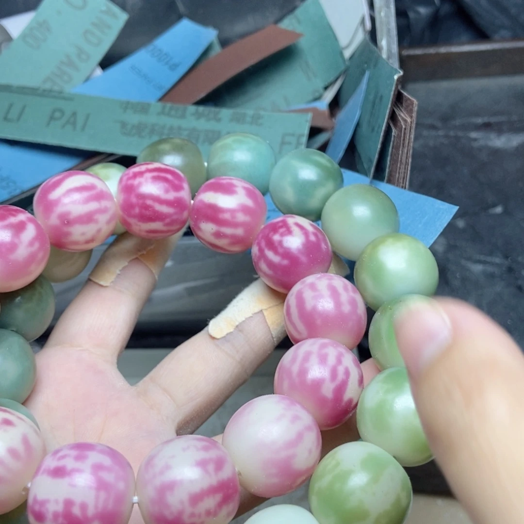 手串菩提根/象牙果卡22 微中瑕 不退换