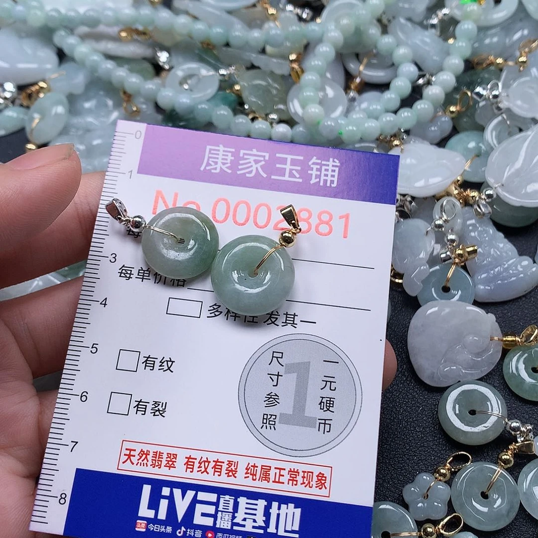 颈饰未镶嵌翡翠y
