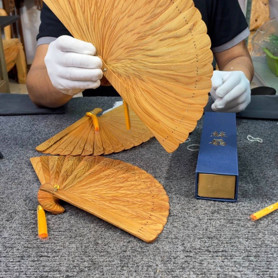 【闪购商品】柏木（崖柏）太行崖柏，纯手工扇子，很香