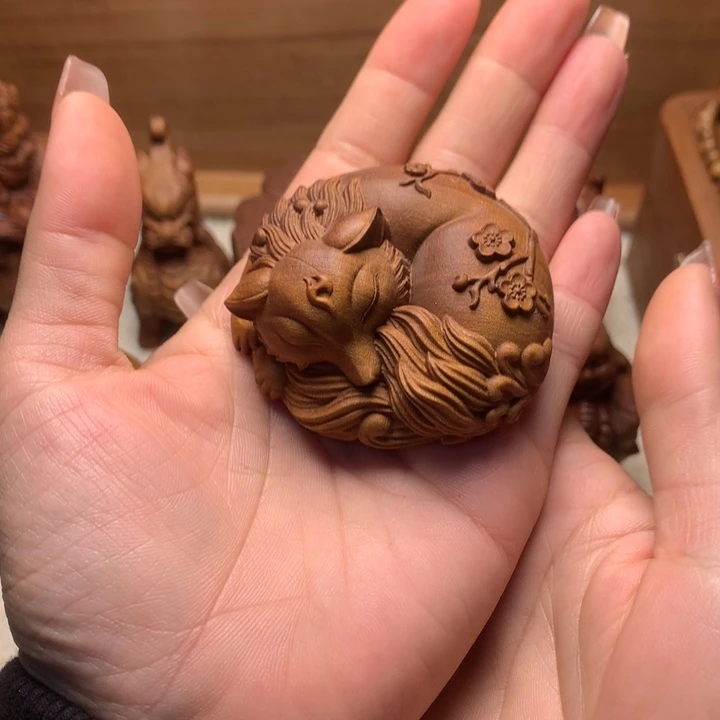 檀香木其他老山檀香手把件