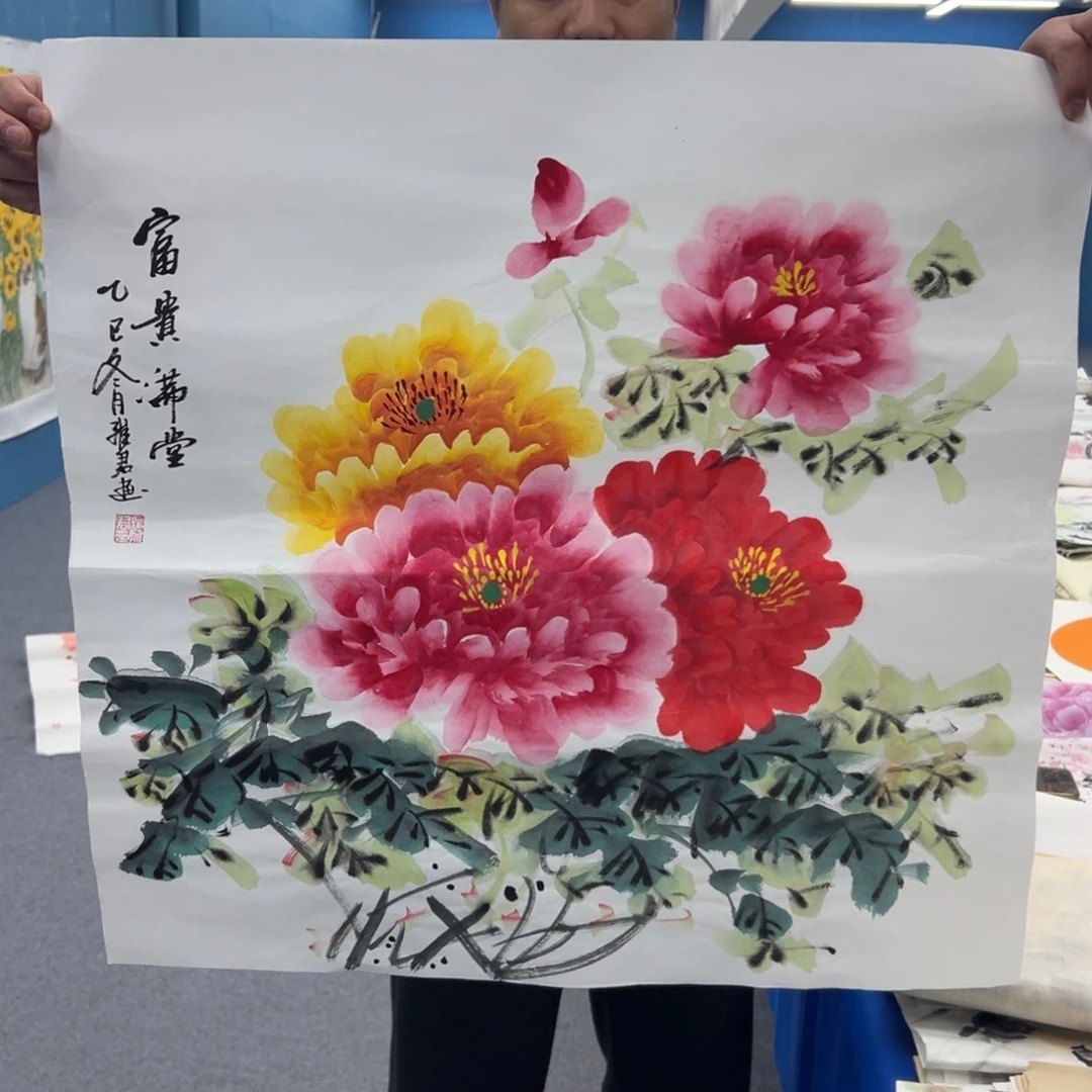 国画国画纯手绘作品