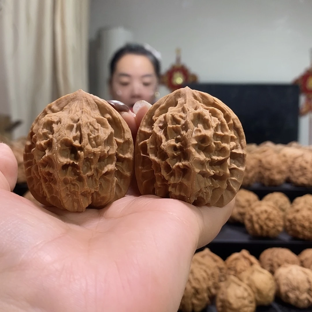 把件文玩核桃43➕龙鳞纹