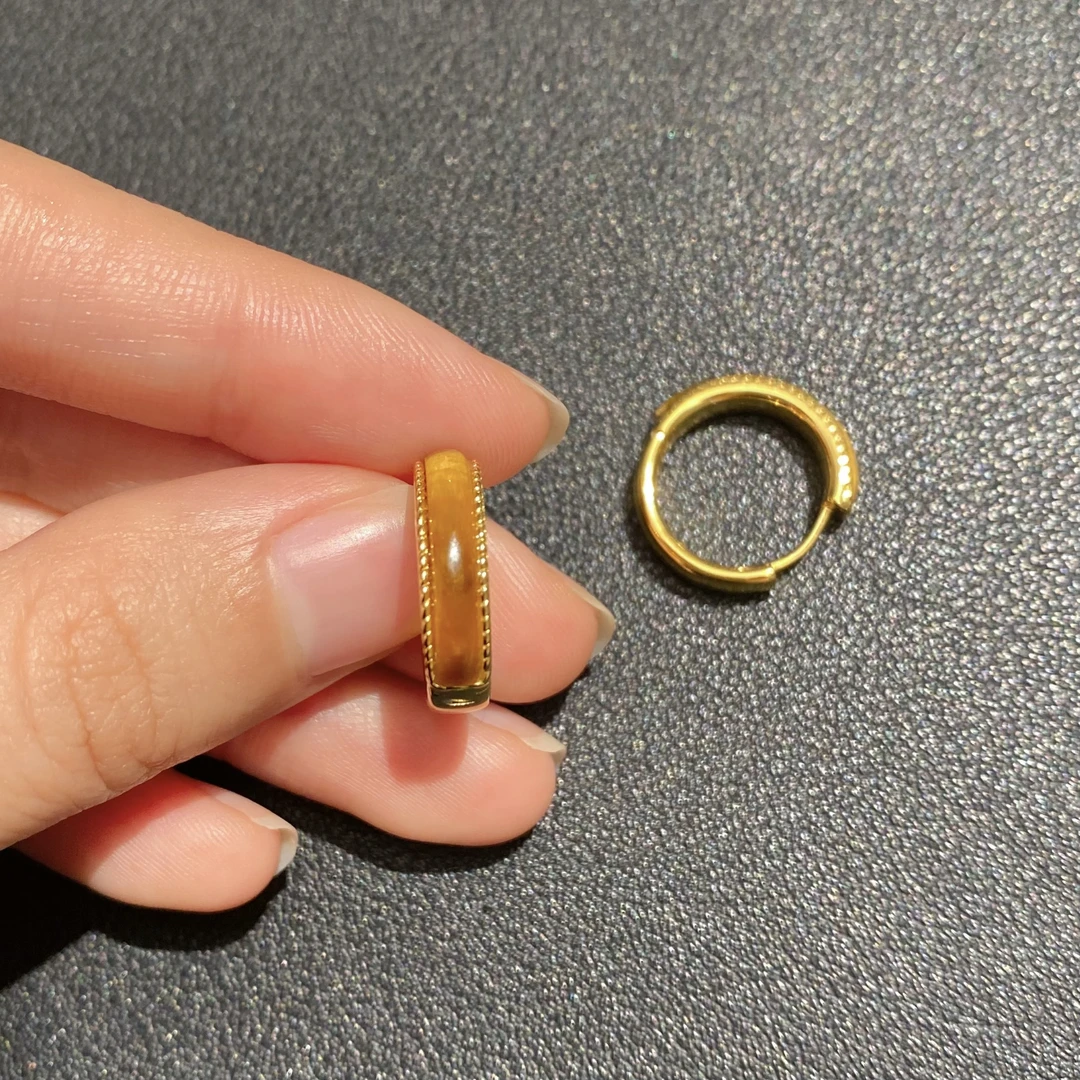 虎睛石耳饰  243103
