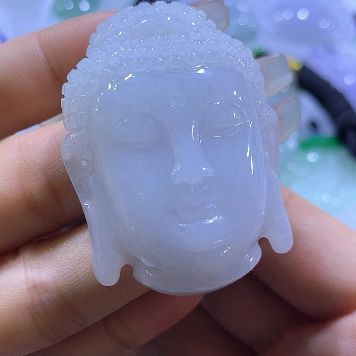 颈饰未镶嵌翡翠天然翡翠A货吊坠