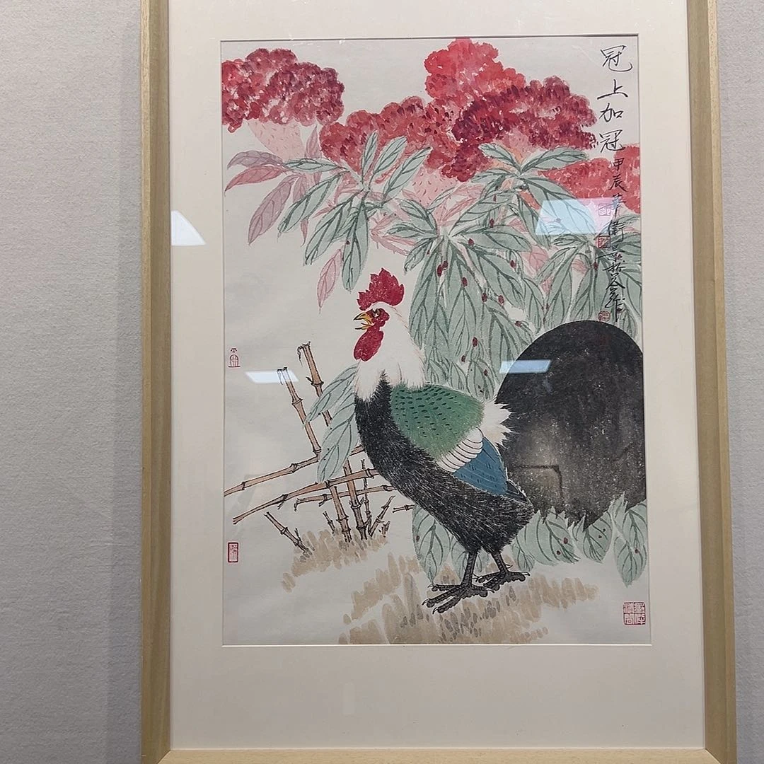 国画郭华卫崔～景哲国画作品