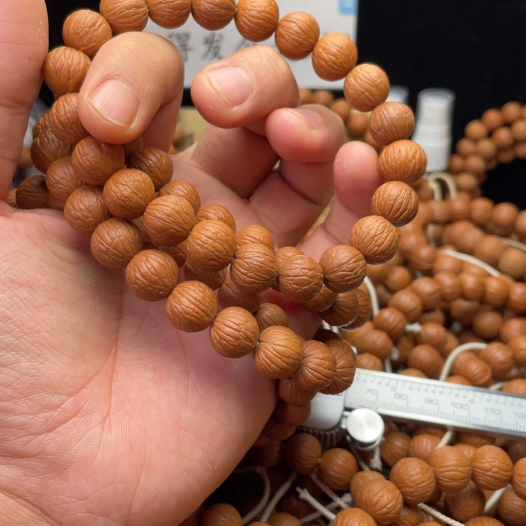 猴头核桃吊坠凤羽12