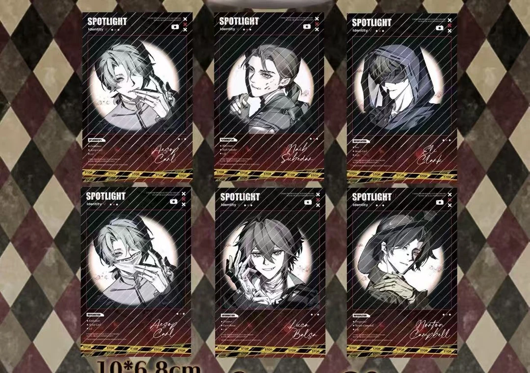 【代拆】第五人格  同人周边  聚光灯拍立得
