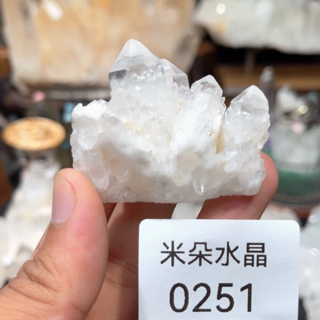 未镶嵌水晶珠宝半成品水晶