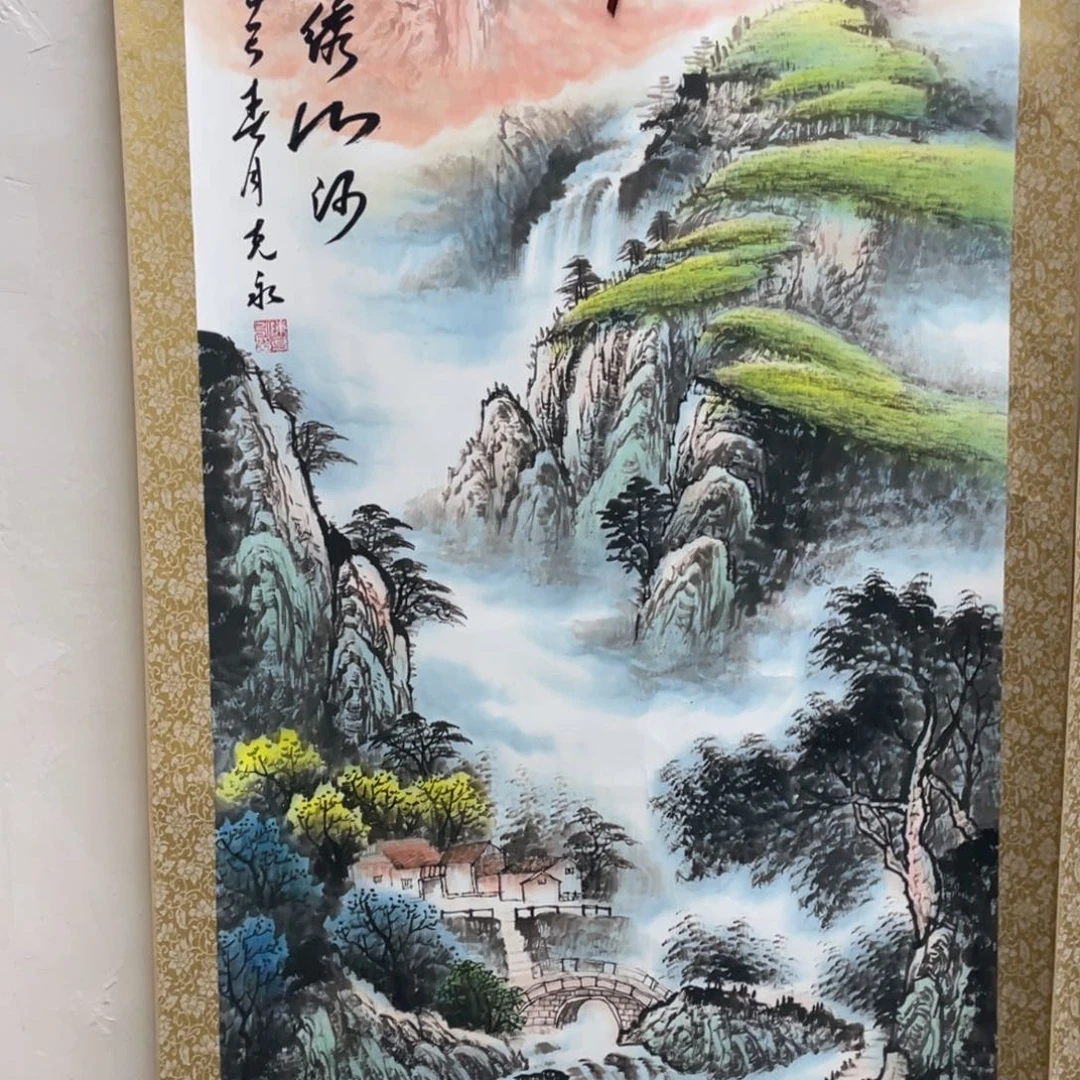 国画老师手笔手绘作品y