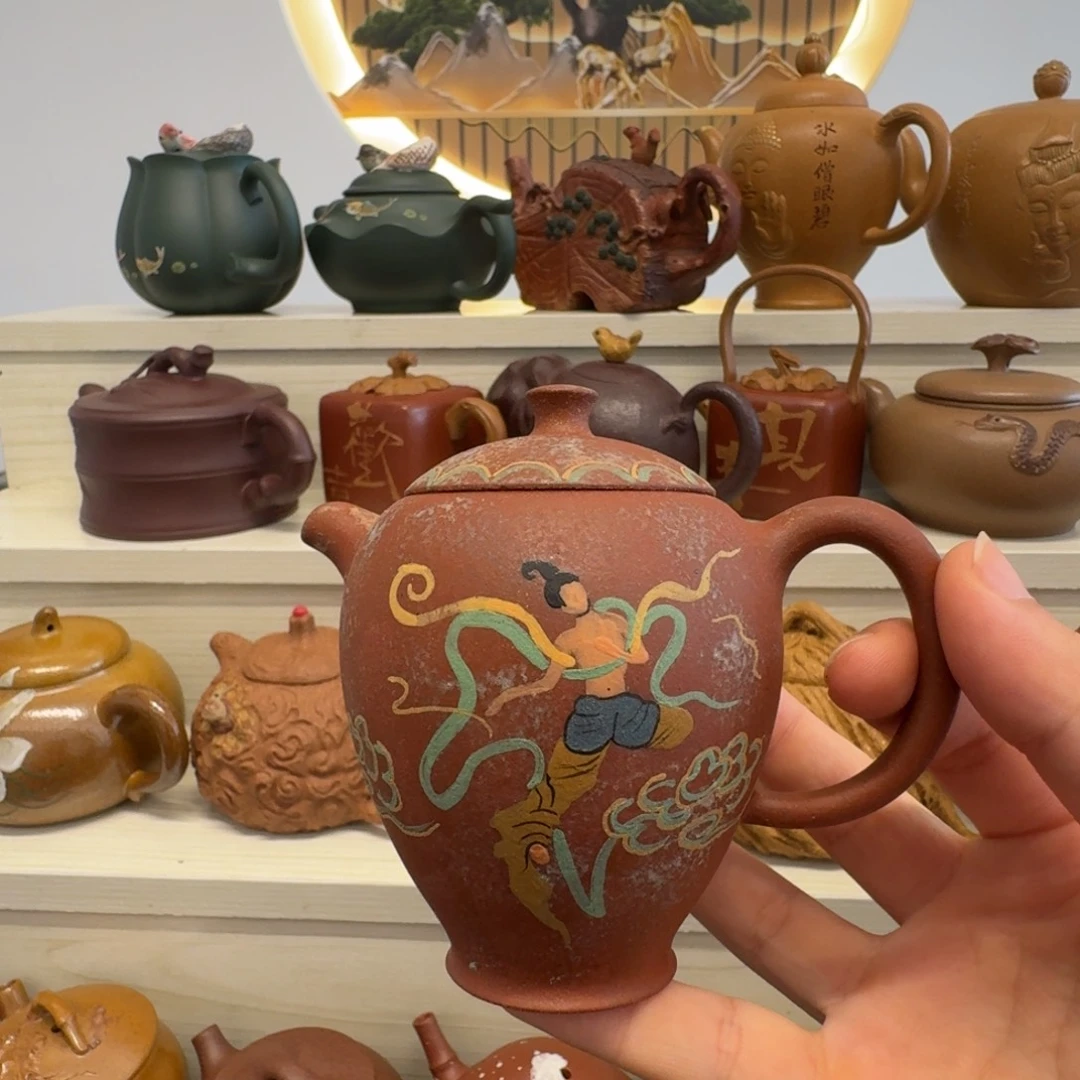 茶壶紫砂孤品一个