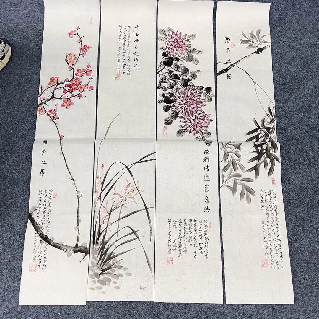 国画纯手绘作品欣赏