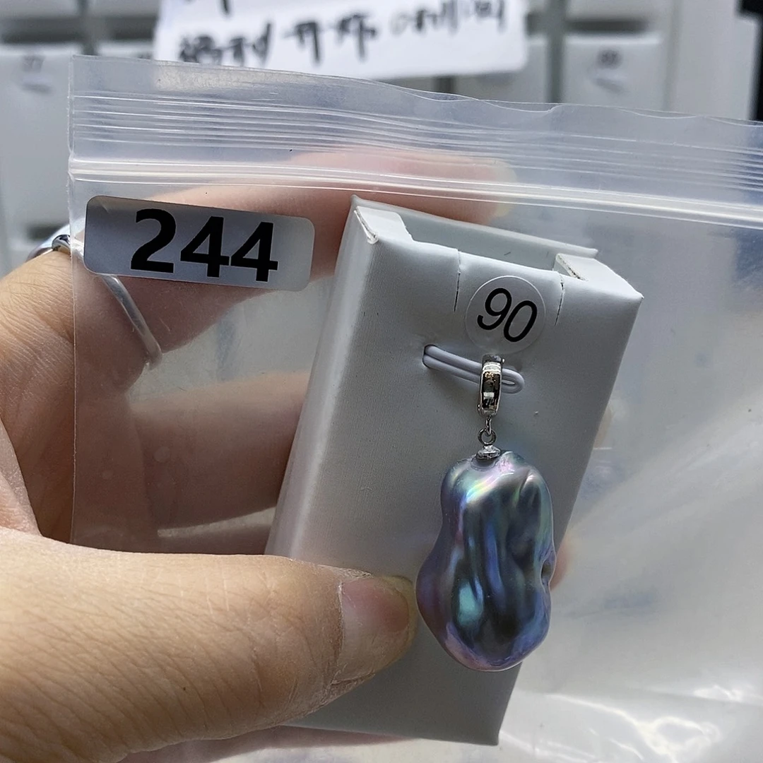 颈饰合金淡水珍珠