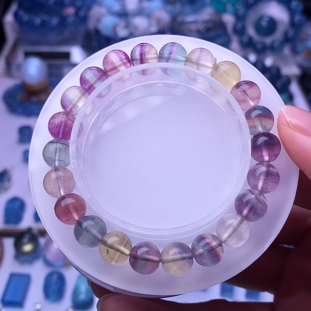 未镶嵌手链水晶多样性