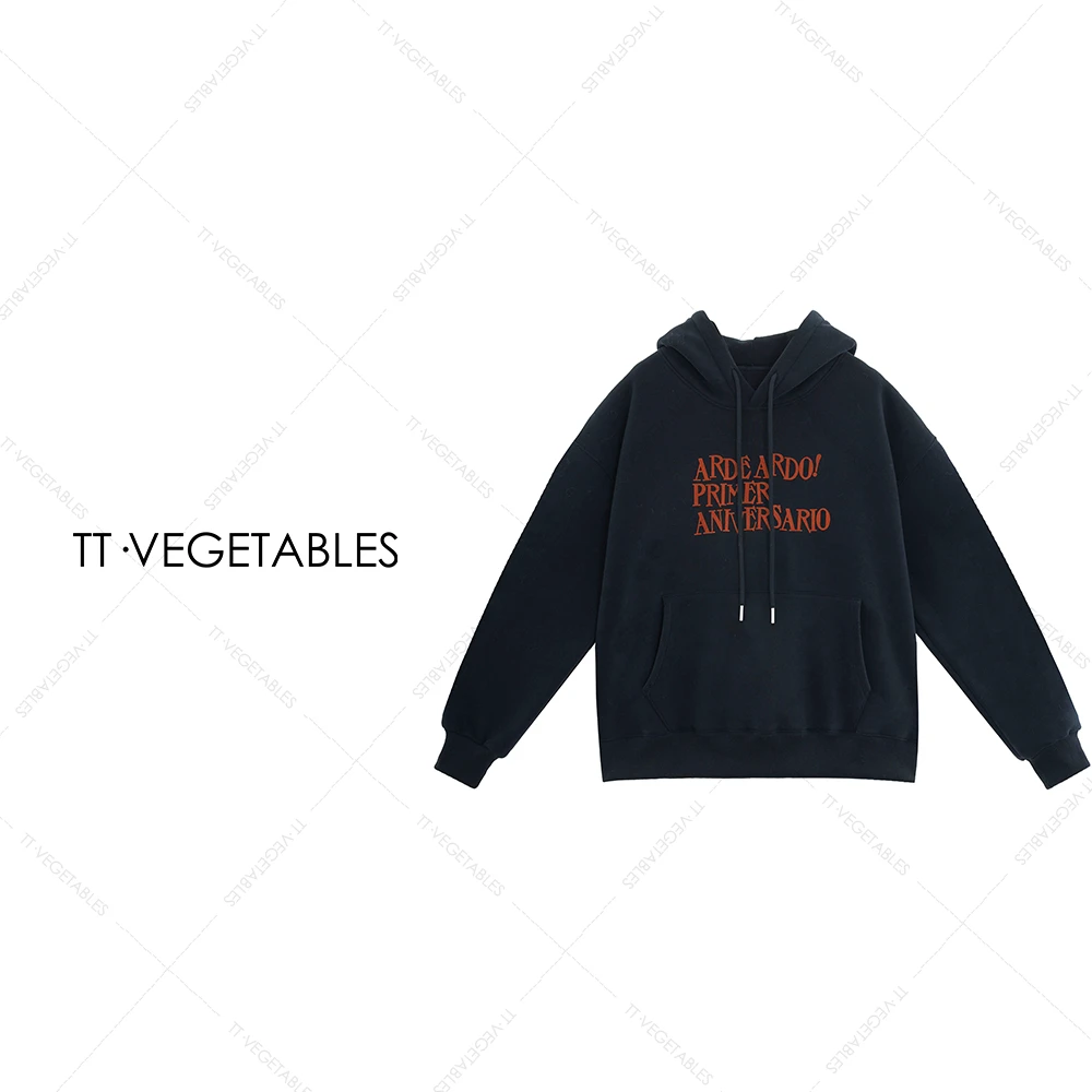 噢芬/小个子【拾穗】棉柔宽松圆领连帽套头时尚休闲卫衣522406