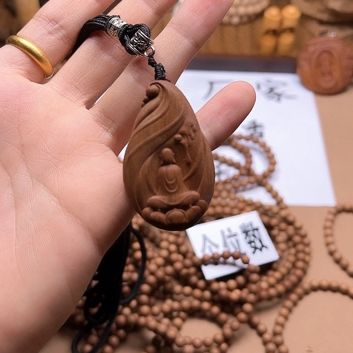 檀香木手串/手链无相佛