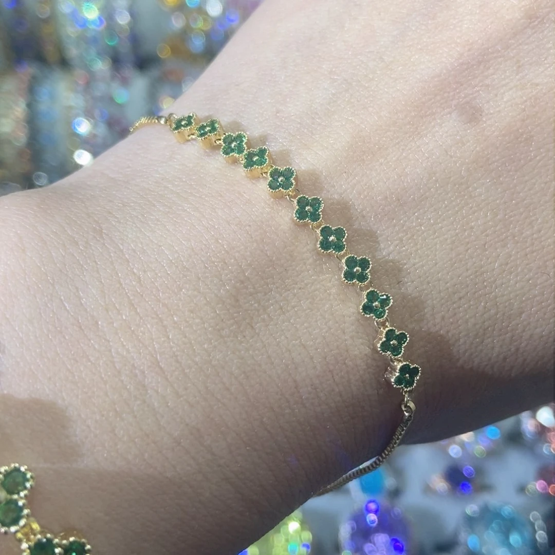 66锆石（处理）手链